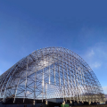 Estructura de acero de acero amplio prefabricado edificio Taller de almacenamiento de carbón cobertizo